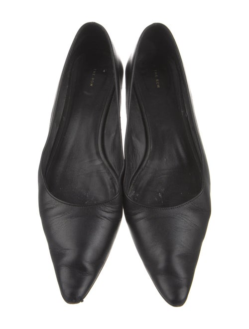The Row Leather Flats