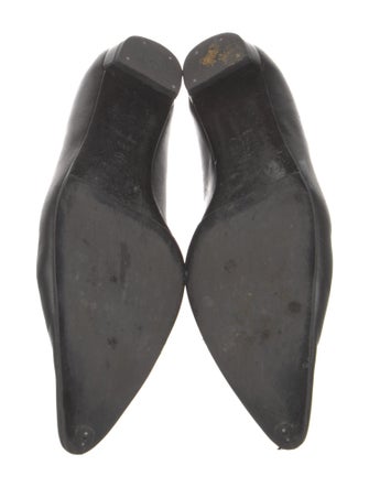 The Row Leather Flats