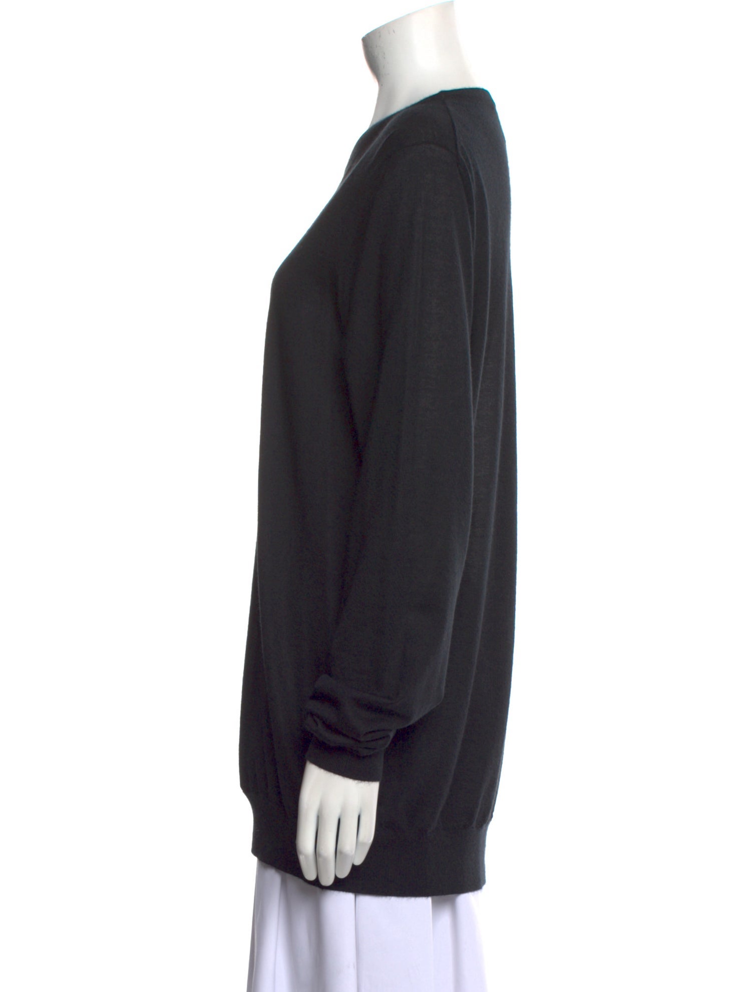 The Row Cashmere Scoop Neck Sweater