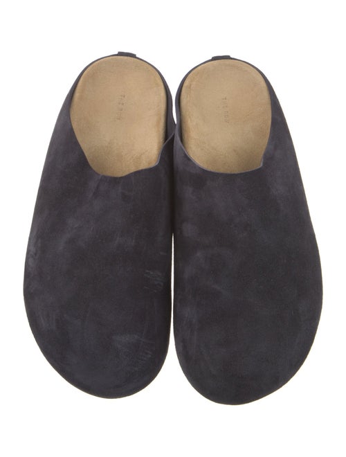 The Row Hugo Suede Mules