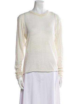 The Row Cashmere Scoop Neck Sweater