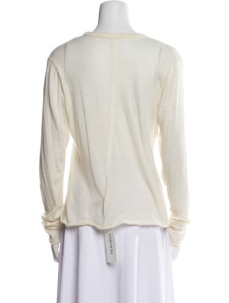 The Row Cashmere Scoop Neck Sweater