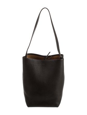 The Row Leather N/S Park Medium