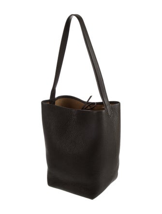 The Row Leather N/S Park Medium