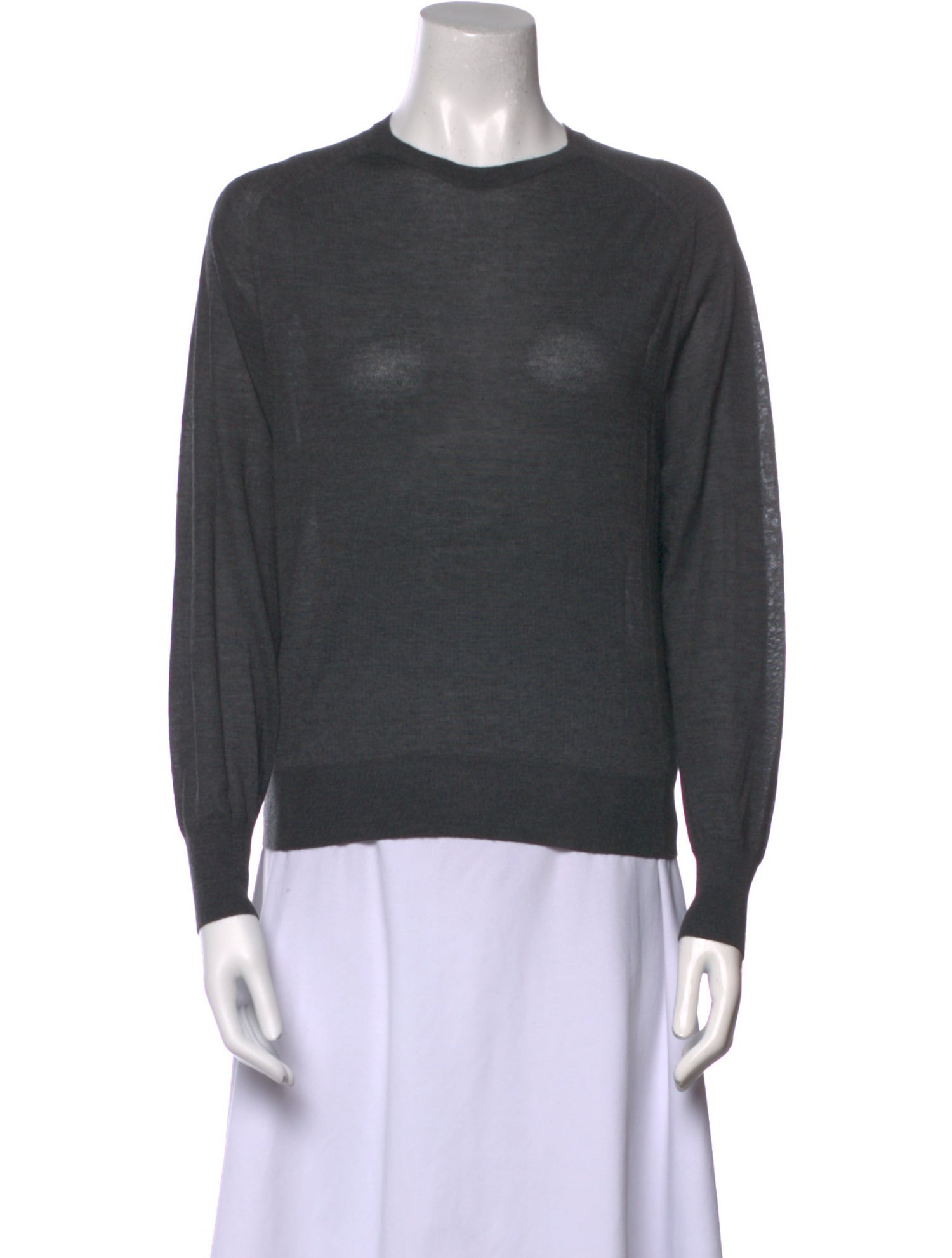 The Row Cashmere Crew Neck Sweater