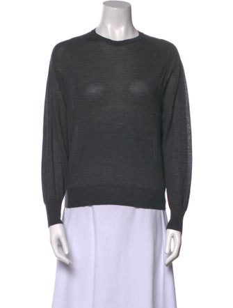 The Row Cashmere Crew Neck Sweater