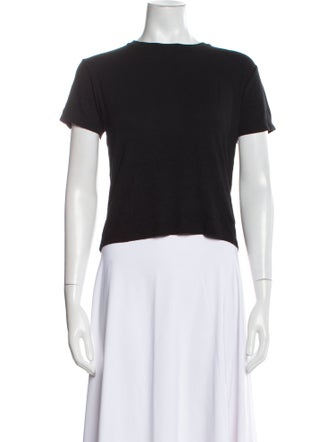 The Row Scoop Neck Short Sleeve T-Shirt