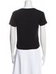 The Row Scoop Neck Short Sleeve T-Shirt