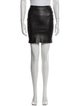 The Row Lambskin Mini Skirt