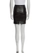 The Row Lambskin Mini Skirt