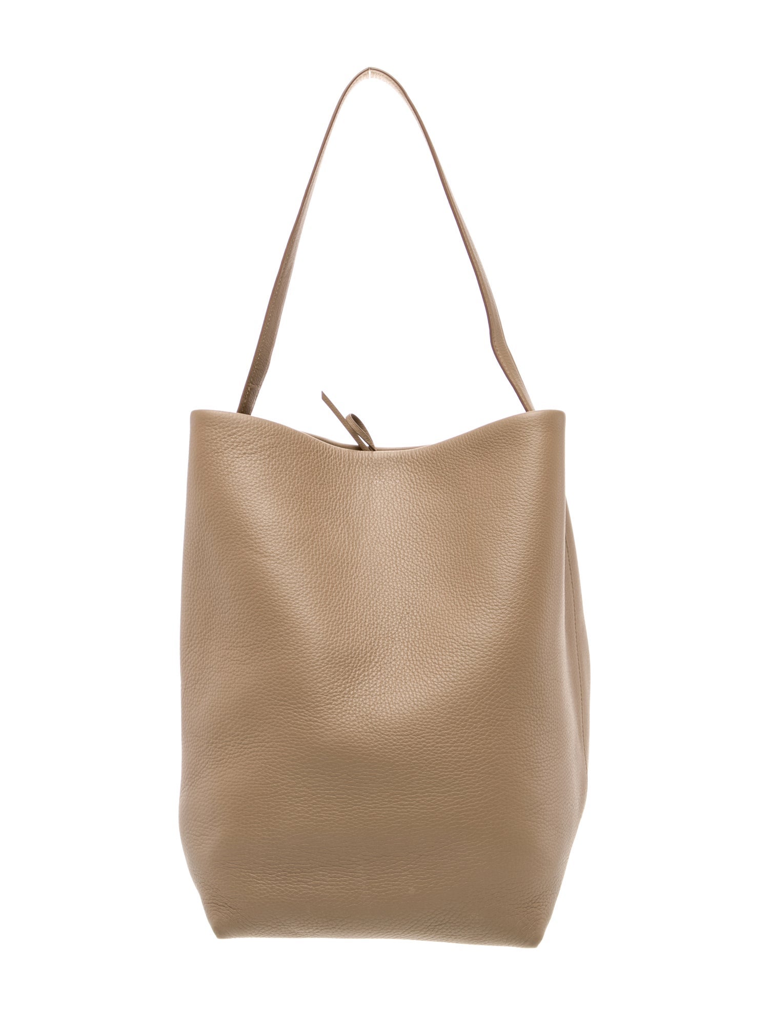 The Row Leather Large N/S Park Tote