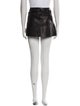 The Row Leather Mini Skirt