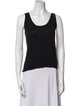 The Row Scoop Neck Sleeveless Top