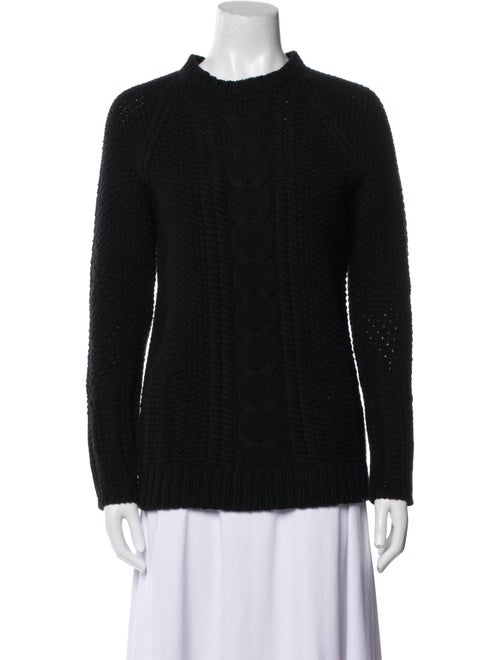 The Row Merino Wool Mock Neck Sweater