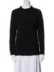 The Row Merino Wool Mock Neck Sweater