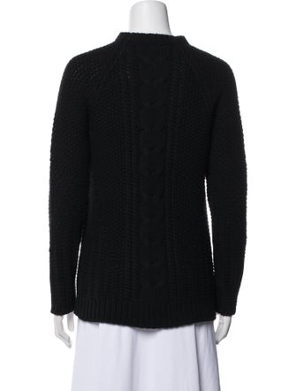 The Row Merino Wool Mock Neck Sweater