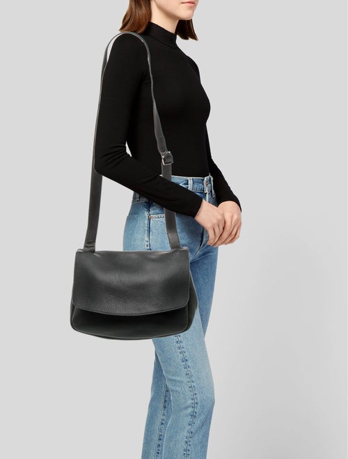 The Row Leather Snail Mail Small