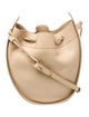 The Row Leather Drawstring Pouch Bag. Small