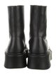 The Row Zipped Boot 1 Leather Combat Boots
