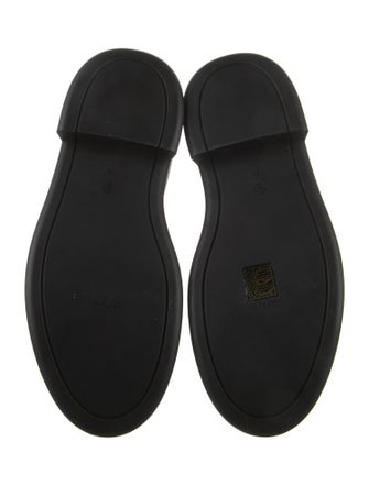 The Row Zipped Boot 1 Leather Combat Boots