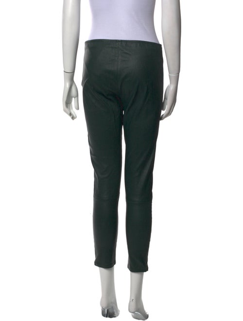 The Row Leather Skinny Leg Pants