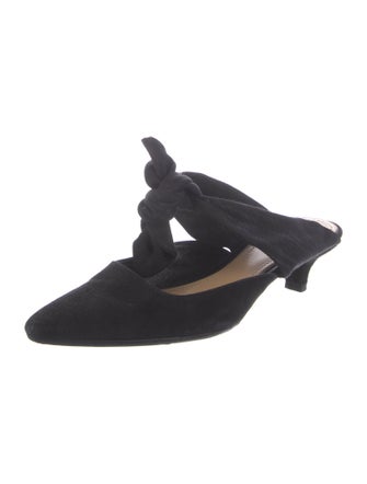 The Row Coco Suede Mules