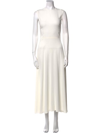 The Row Crew Neck Long Dress