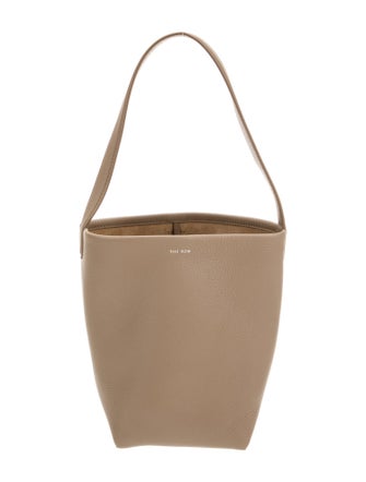 The Row Leather N/S Park Tote Small