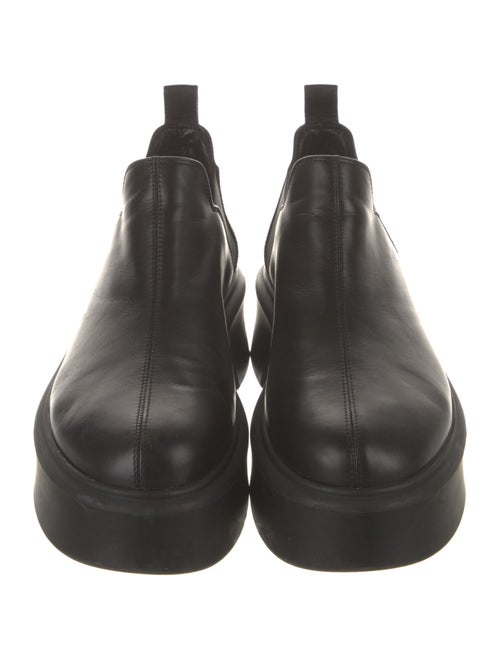 The Row Robin Leather Chelsea Boots