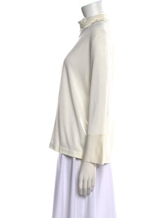 The Row Silk Turtleneck Sweatshirt