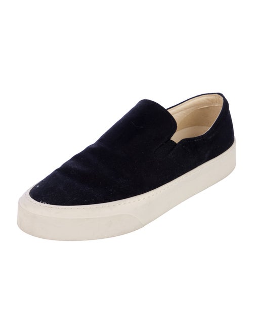 The Row Marie H Canvas Loafers