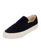 The Row Marie H Canvas Loafers
