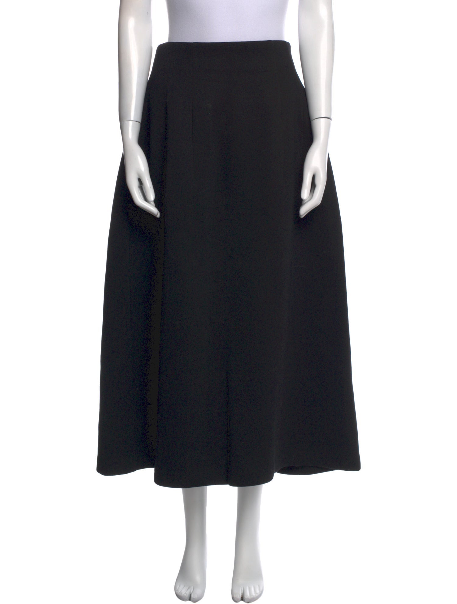 The Row Wool Midi Length Skirt