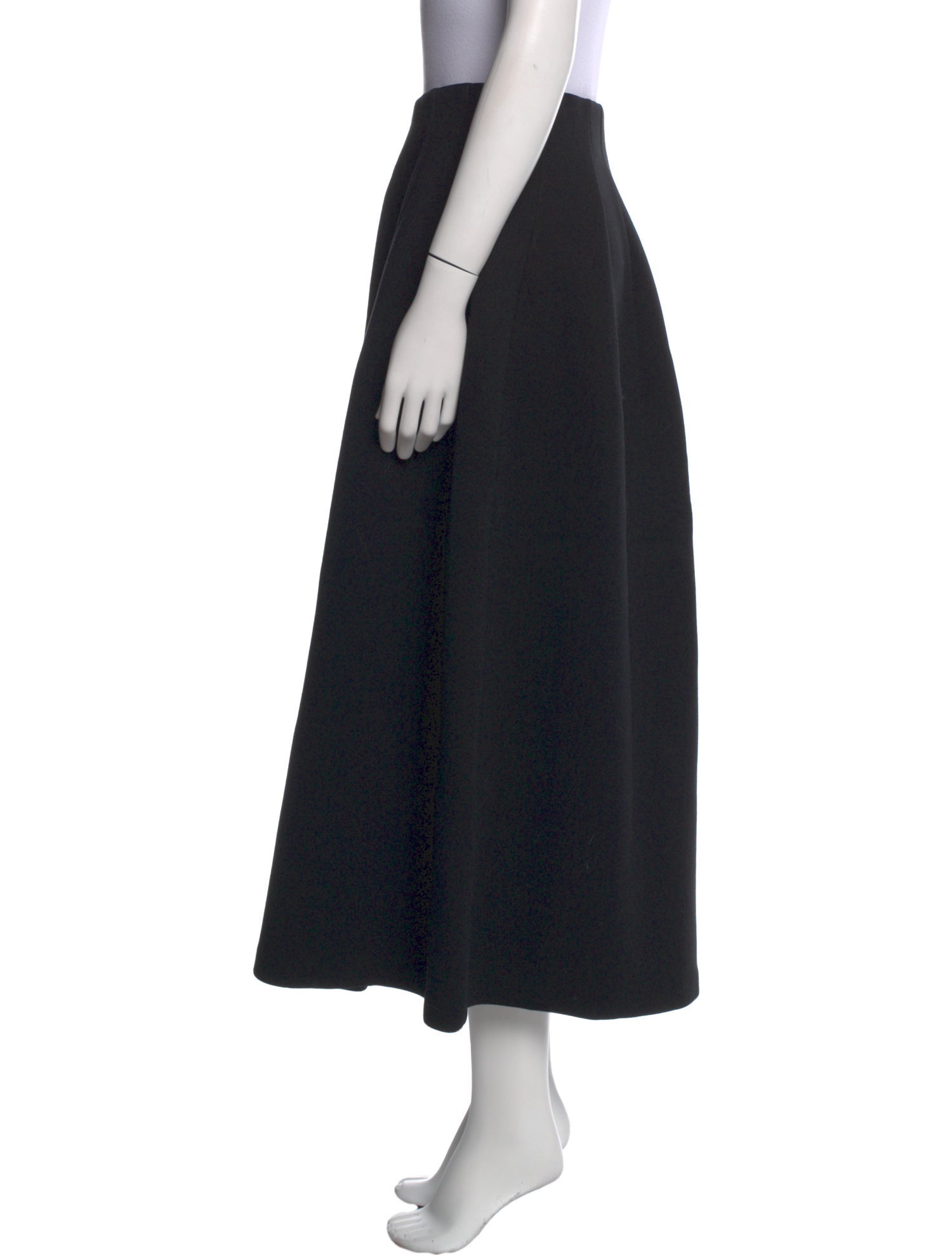 The Row Wool Midi Length Skirt
