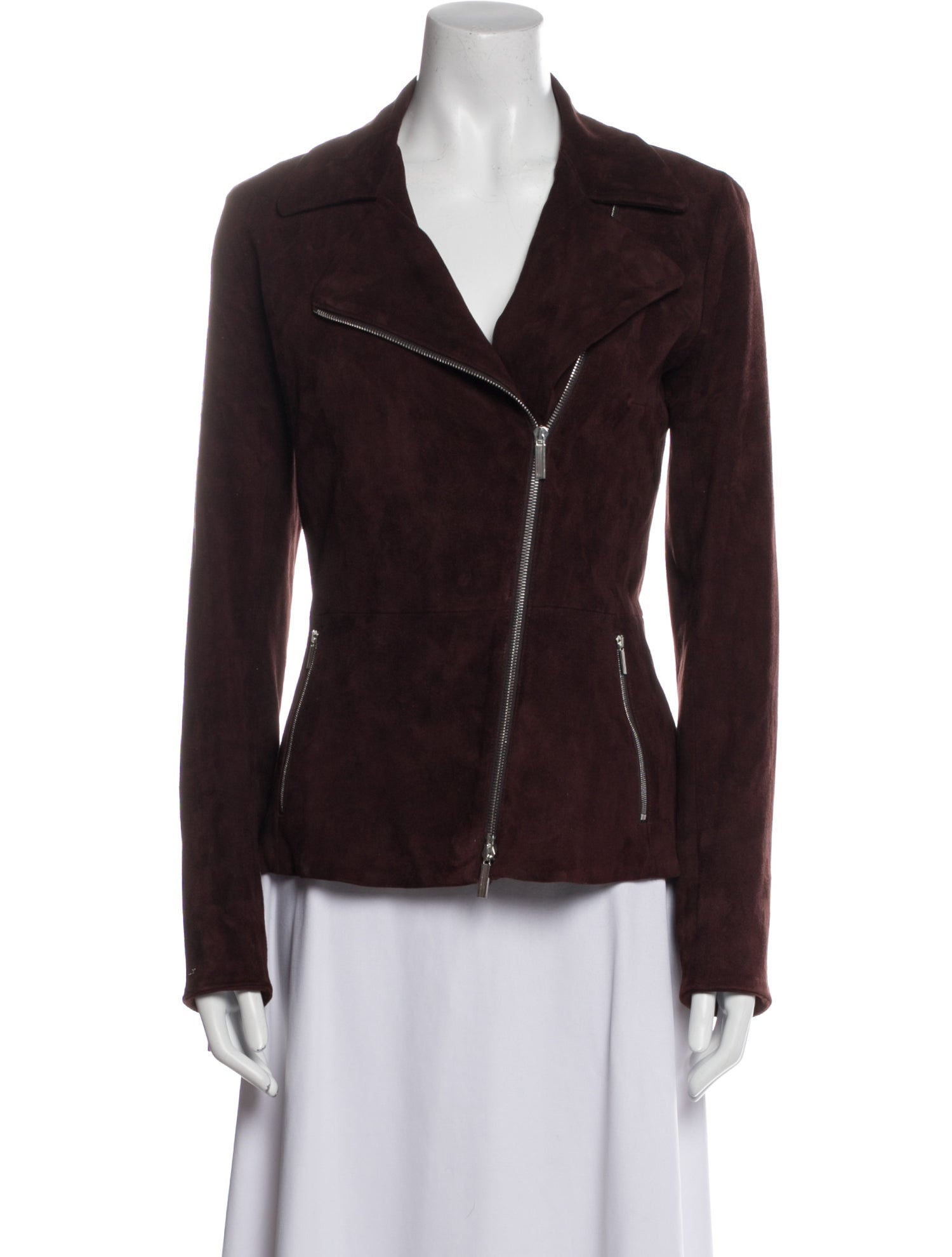 The Row Suede Biker Jacket