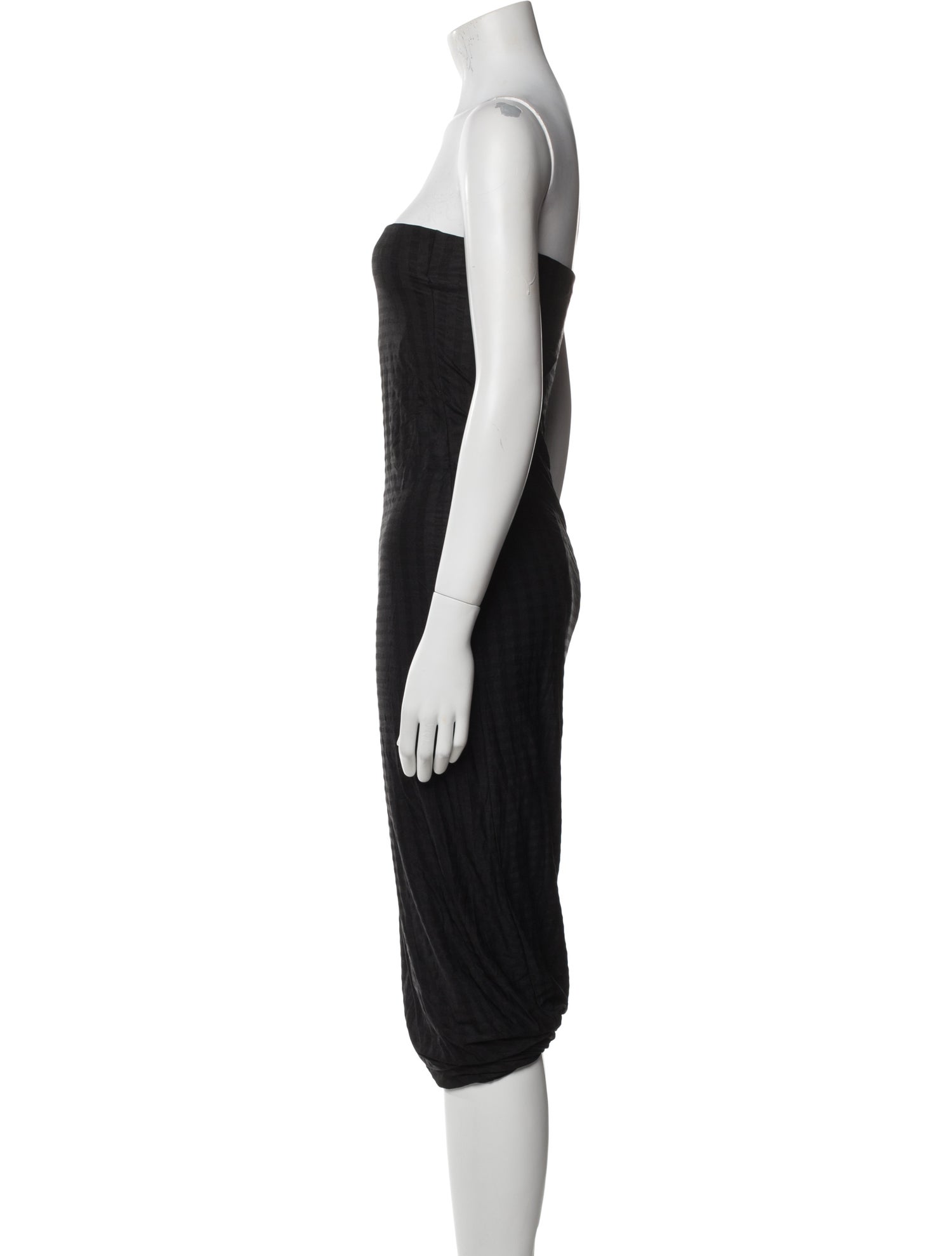 The Row Strapless Midi Length Dress