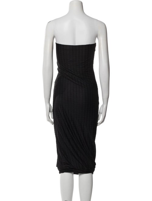 The Row Strapless Midi Length Dress