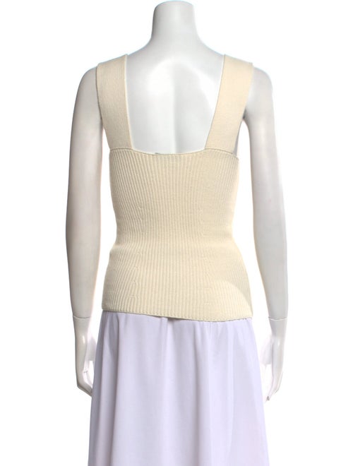 The Row Square Neckline Sleeveless Top