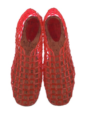 The Row Mara Rubber Slingback Flats