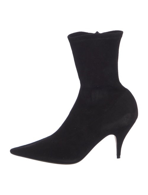 The Row liisa kitten boots Suede Sock Boots