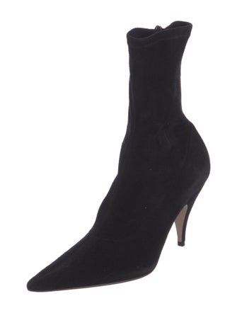 The Row liisa kitten boots Suede Sock Boots
