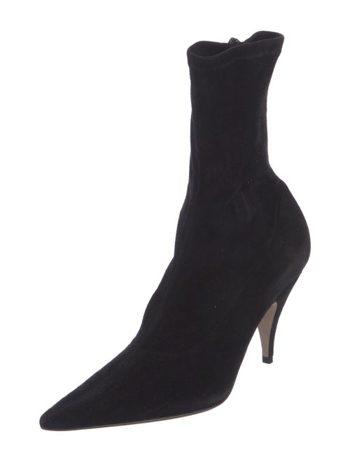 The Row liisa kitten boots Suede Sock Boots