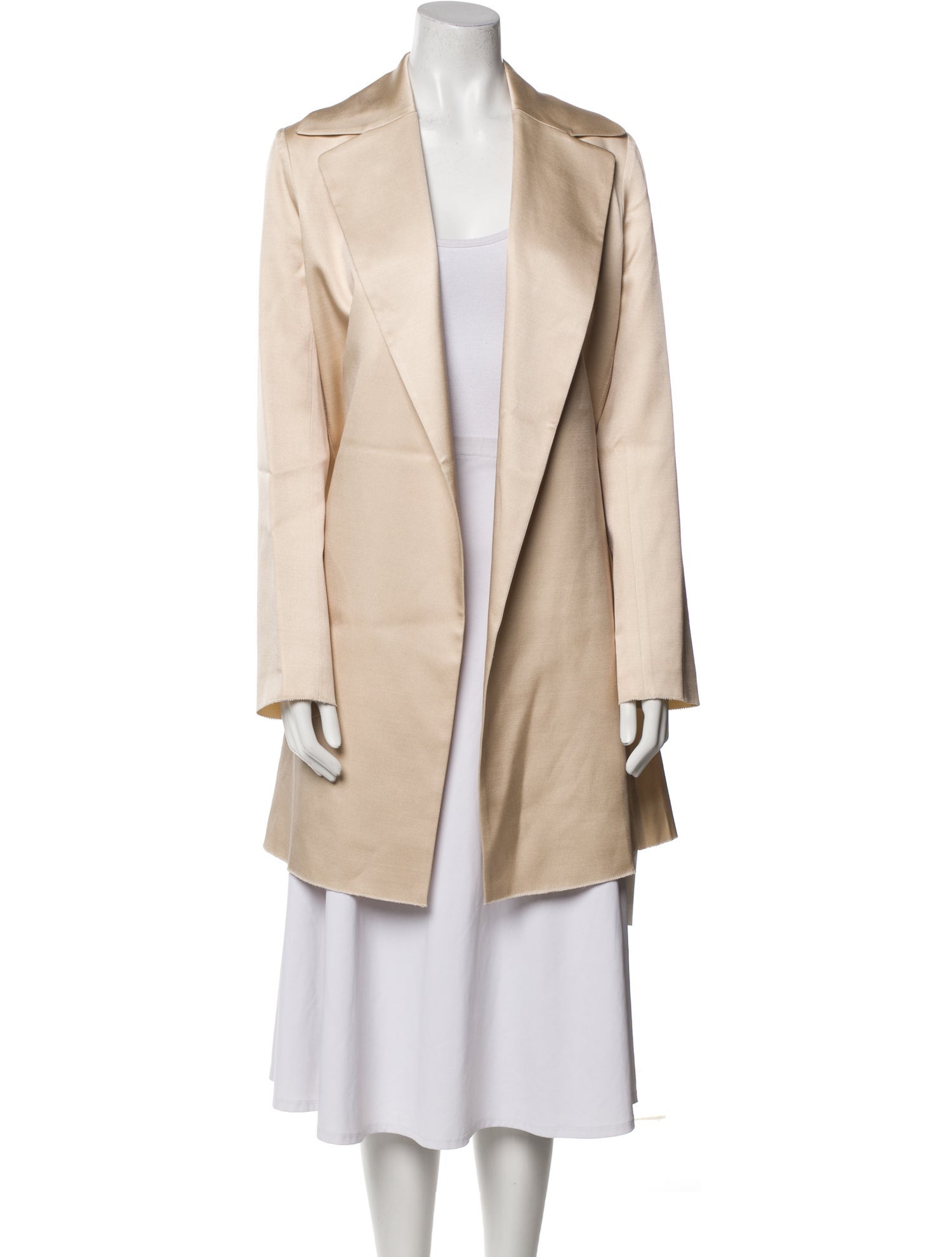 The Row Silk Coat