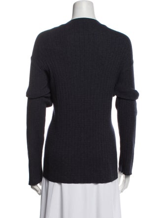 The Row Scoop Neck Long Sleeve Sweatshirt