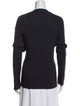 The Row Scoop Neck Long Sleeve Sweatshirt