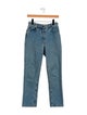 The Row High-Rise Straight Leg Jeans