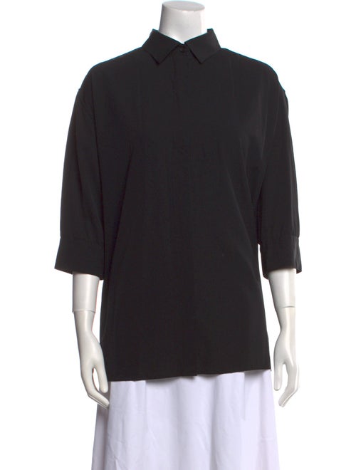The Row Three-Quarter Sleeve Top