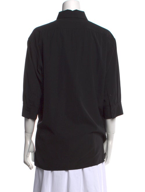The Row Three-Quarter Sleeve Top