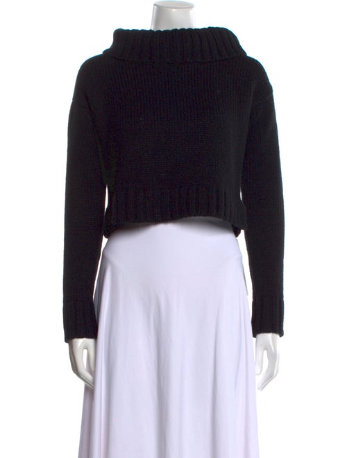 The Row Cashmere Mock Neck Sweater