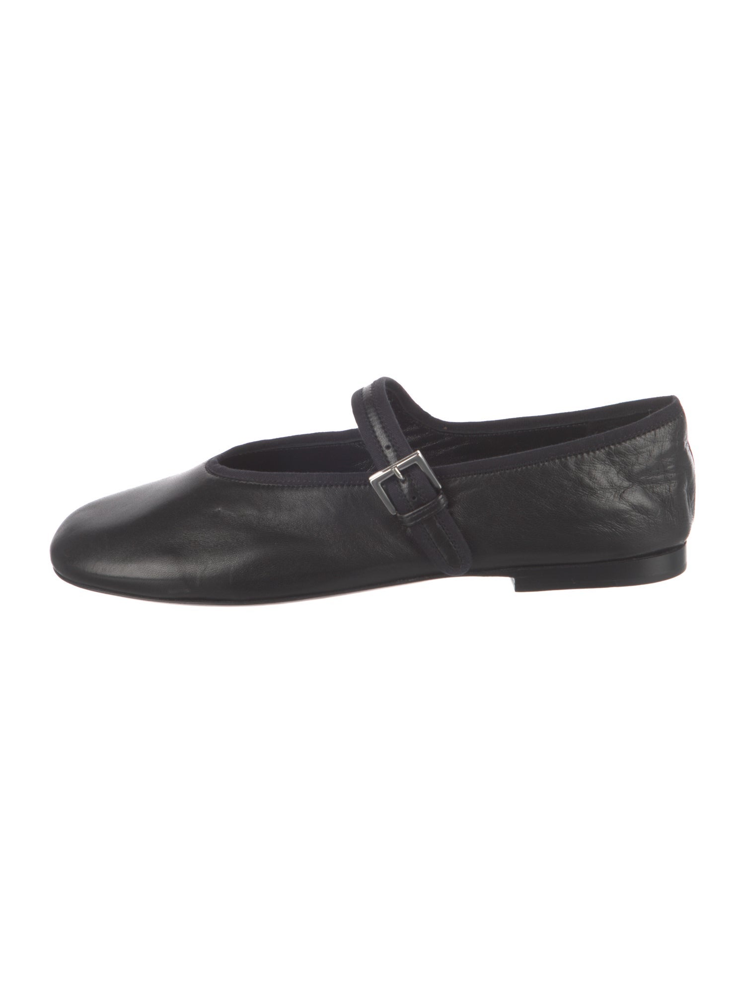The Row Boheme MJ Leather Mary Jane Flats